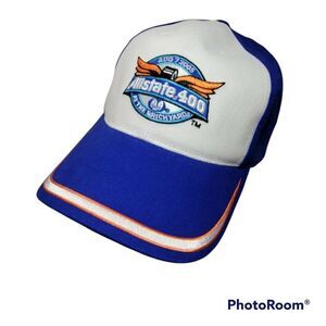 Allstate 400 Hat At the Brickyard Nascar Indianapolis Speedway 2005 Adjustable